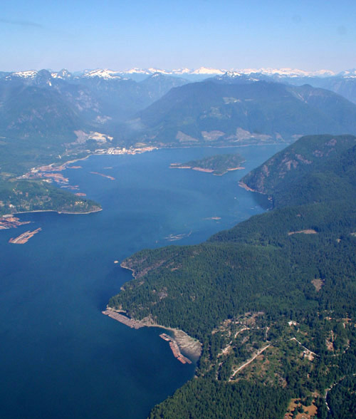 Vancouver, British Columbia, Helicopter Flight